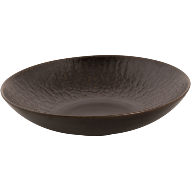 Diep bord bruin 22 cm Ruston 
