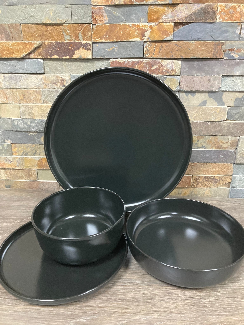 Serviesset 24-delig Baltic black