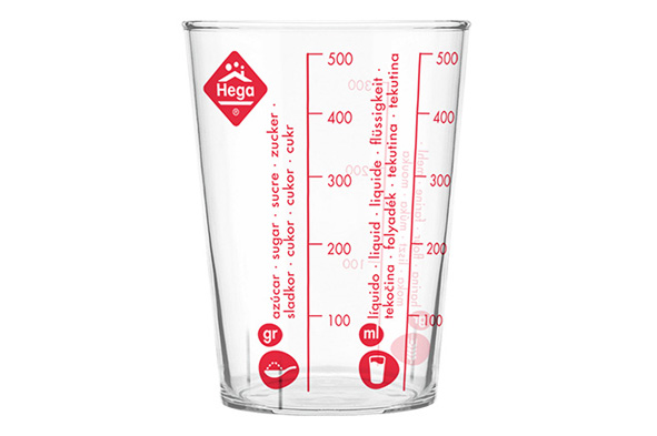 Maatbeker 0,5 L Hega