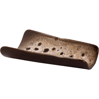 Schaal Sabana 15,5 x 10 cm Bruin Wit