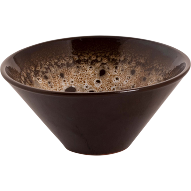 Schaal Sabana 15 cm 50 cl Bruin Wit