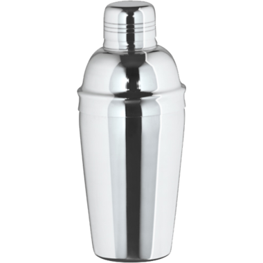 Shaker 0,5L 3-delig RVS