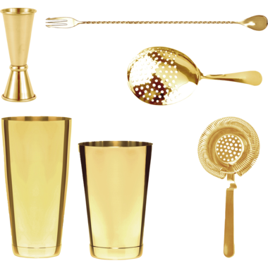 Bar Professional Cocktailbox 80 cl Goud