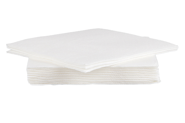 Witte servetten 25 cm x 25 cm 40 stuks