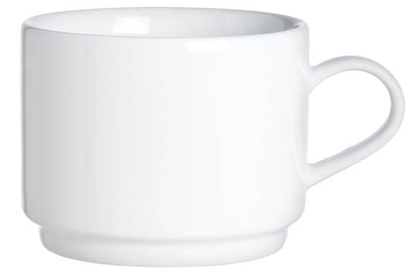 Beker met oor stapelbaar 20 cl Brasserie