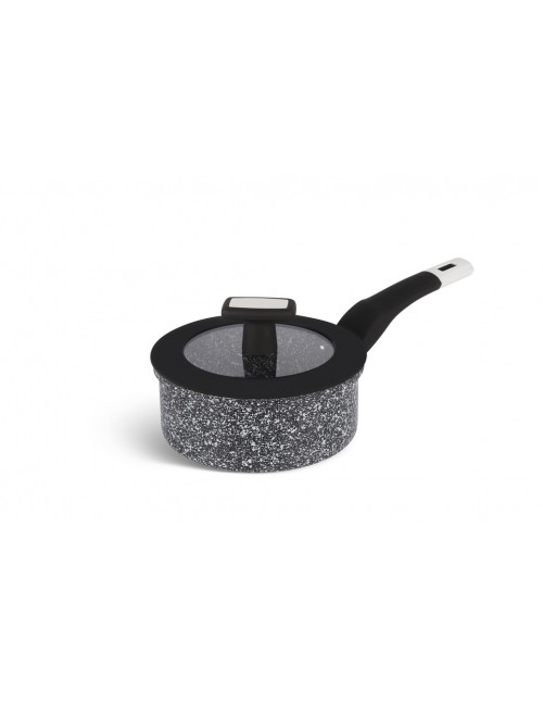 Steelpan Keramische Coating 16 cm Grijs-Zwart Ed&euml;nb&euml;rg Stonetec Line