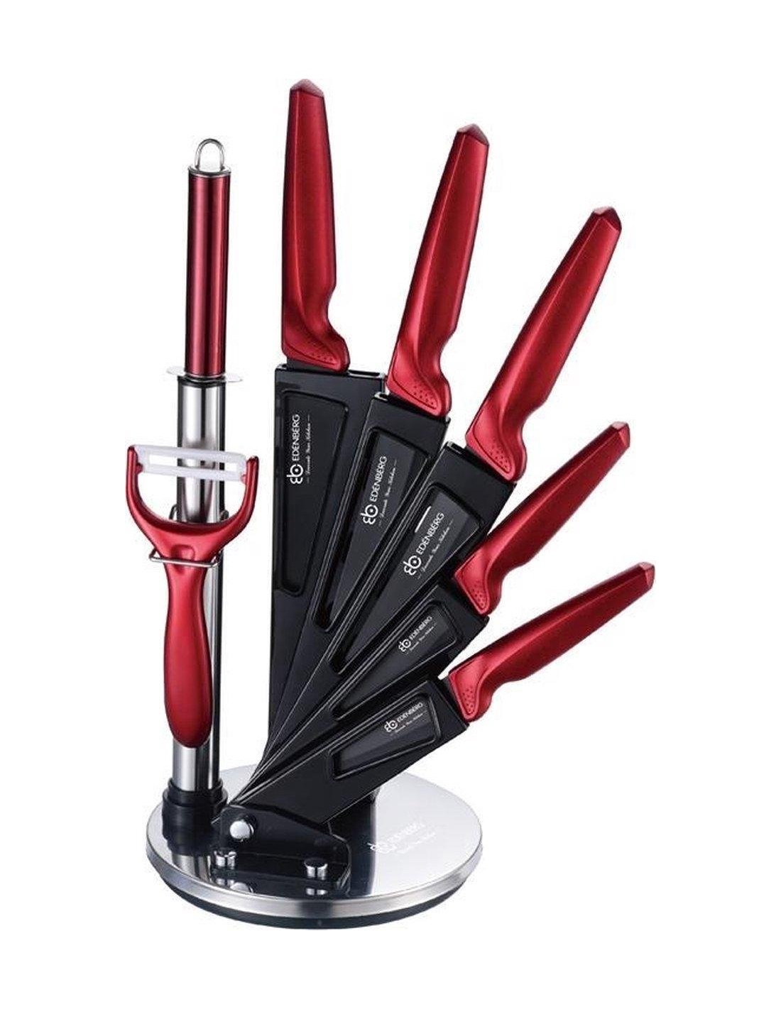 Messenset 8-Delig op roterende standaard Ed&euml;nb&euml;rg