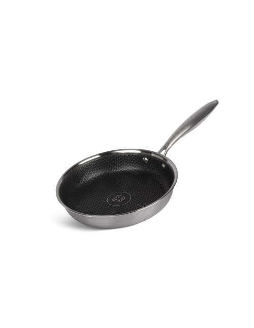 Koekenpan Keramische Coating 24 cm Zilver Ed&euml;nb&euml;rg Exclusive Line
