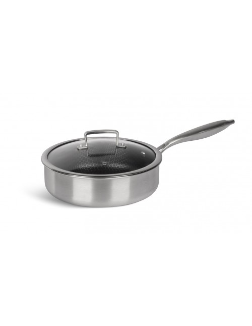 Hapjespan Keramische Coating 24 cm Zilver Ed&euml;nb&euml;rg Exclusive Line