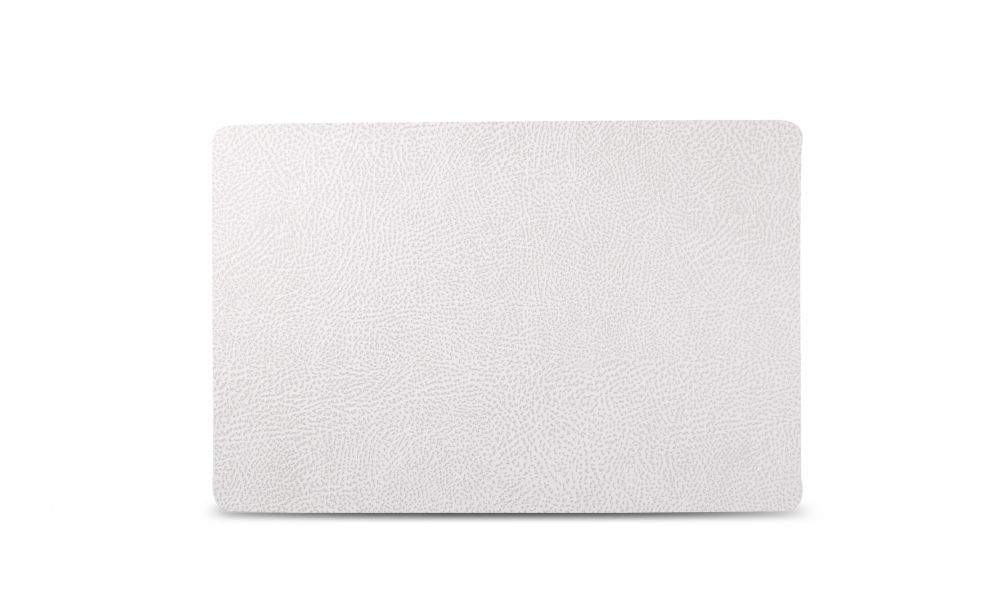 Placemat 43 x 28 cm Leder Wit TableTop