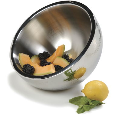 Schuine kom RVS 25 cm Stylish