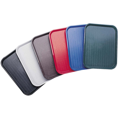 Dienblad 41,5 x 31 cm  zwart polypropyleen Olympia