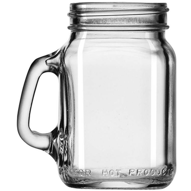 Drinkglas Jar met oor 14cl Libbey