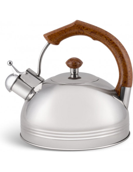 Fluitketel 3,5 Liter Ed&euml;nb&euml;rg Classic Line Bruin