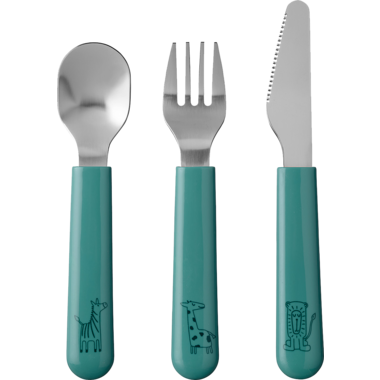 Bestekset 3-delig Turquoise Mepal Mio