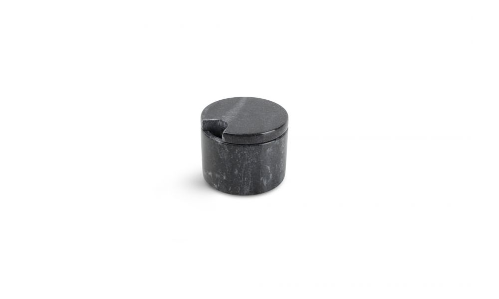 Suikerpot marble black Pura