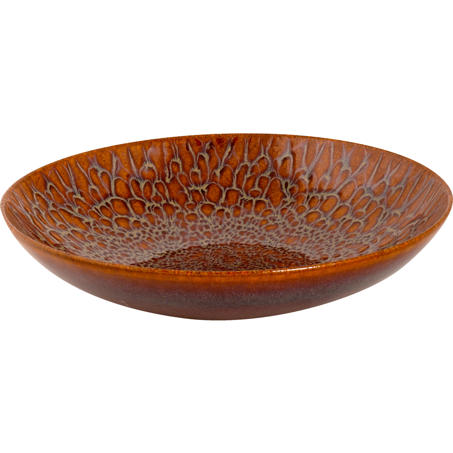 Diep bord 22 cm Palmer Magmatic bruin