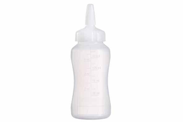 Knijpfles Mini 15 cl Wit Araven