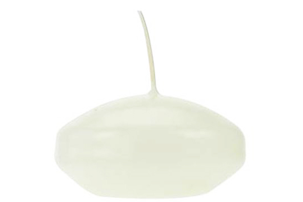 Drijfkaars Wit - Set van 10 stuks