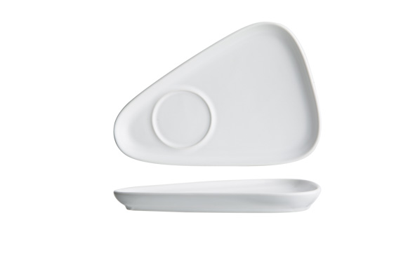 Schoteltje 19 cm driehoekig Aroma Triangle