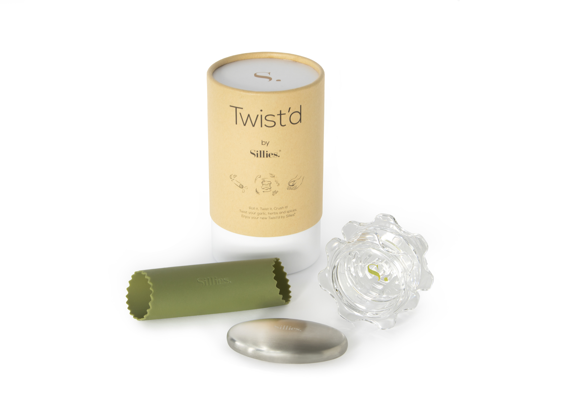 Keukenhulpjes Sillies Twist&rsquo;d knoflook