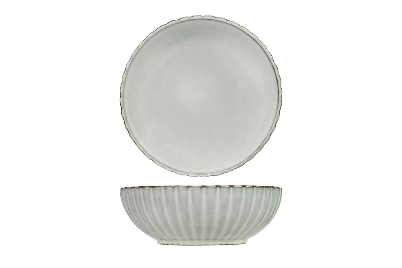 Schaal 17,5 cm Concha Grey