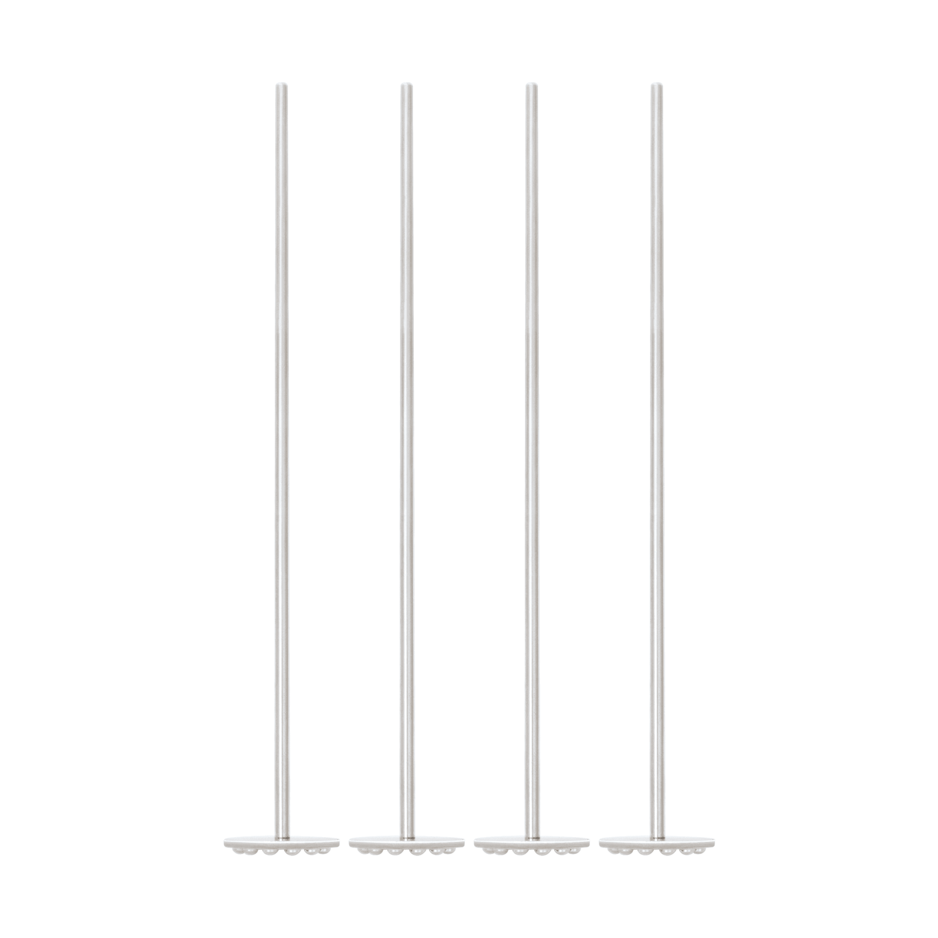 Cocktailstamper RVS set van 4