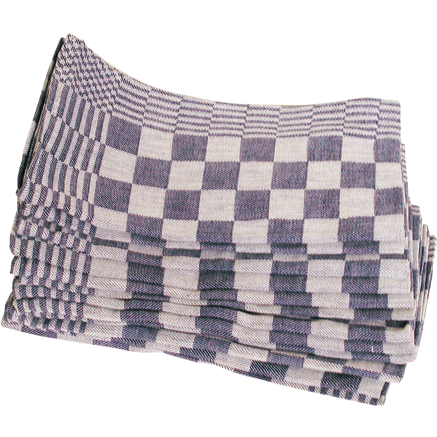 Theedoek 10 stuks blauw katoen 60 cm x 65 cm Betra