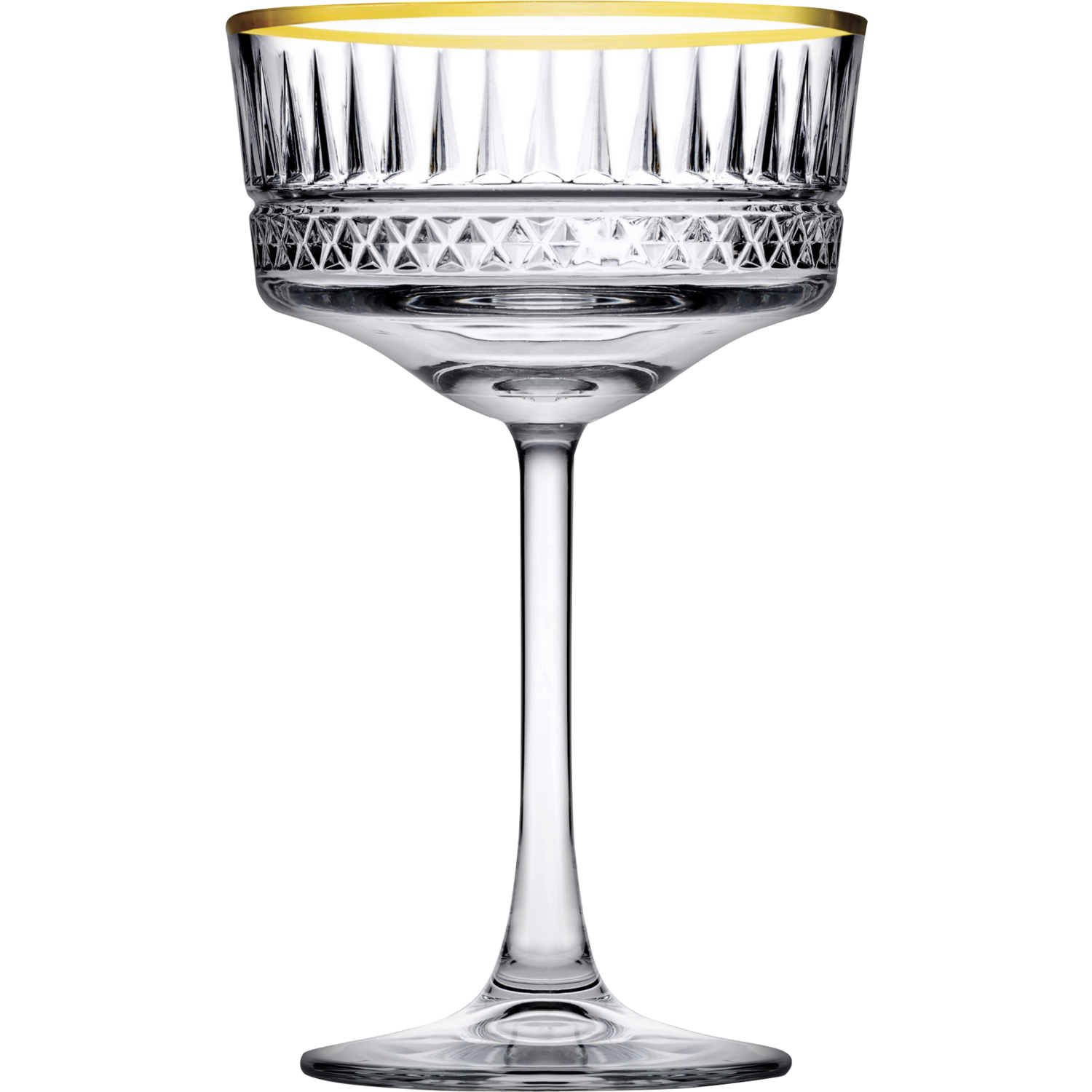 Champagne coupe 26 cl Elysia gouden rand
