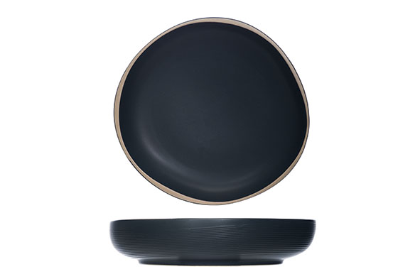 Diep Bord 19 cm Galloway Black