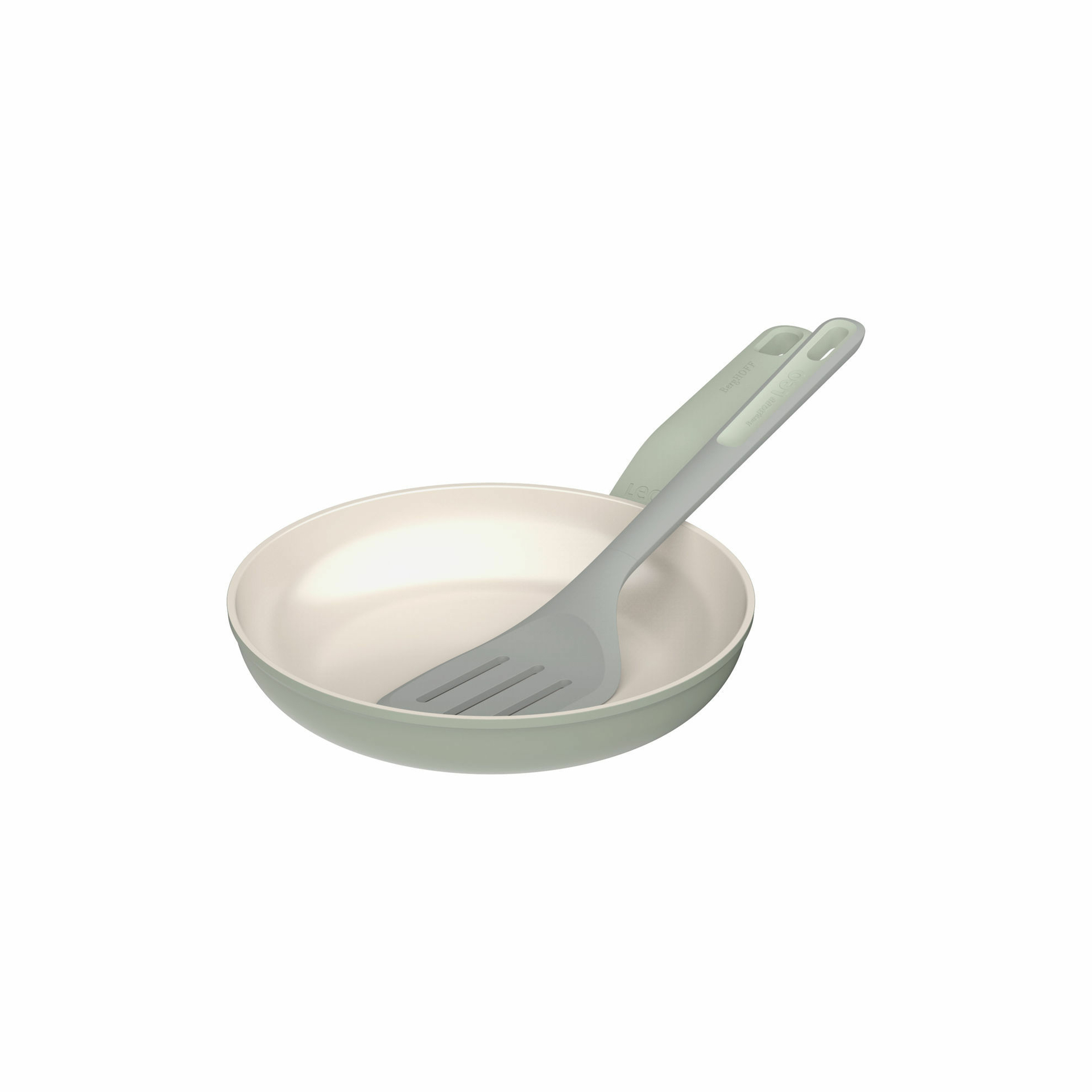 Koekenpan met Bakspatel 24&nbsp;cm Balance Sage LEO RECYCLED