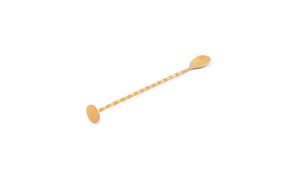 Cocktail lepel 25,5 cm Antique Gold Bar 