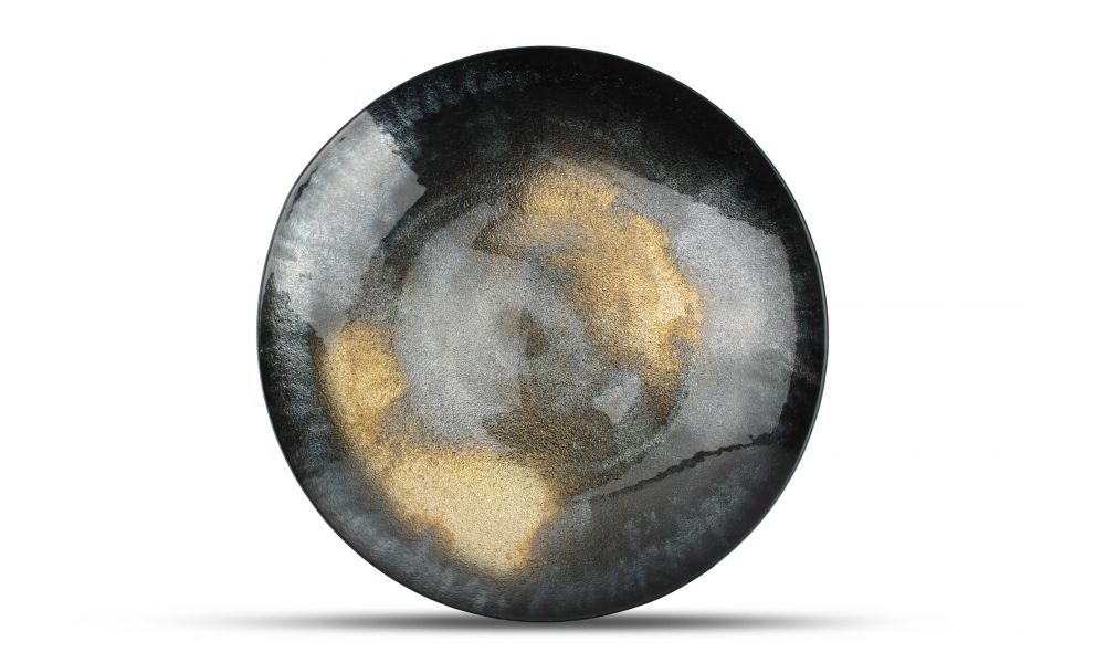 Sierschaal zwart/goud 50 cm Cosmo