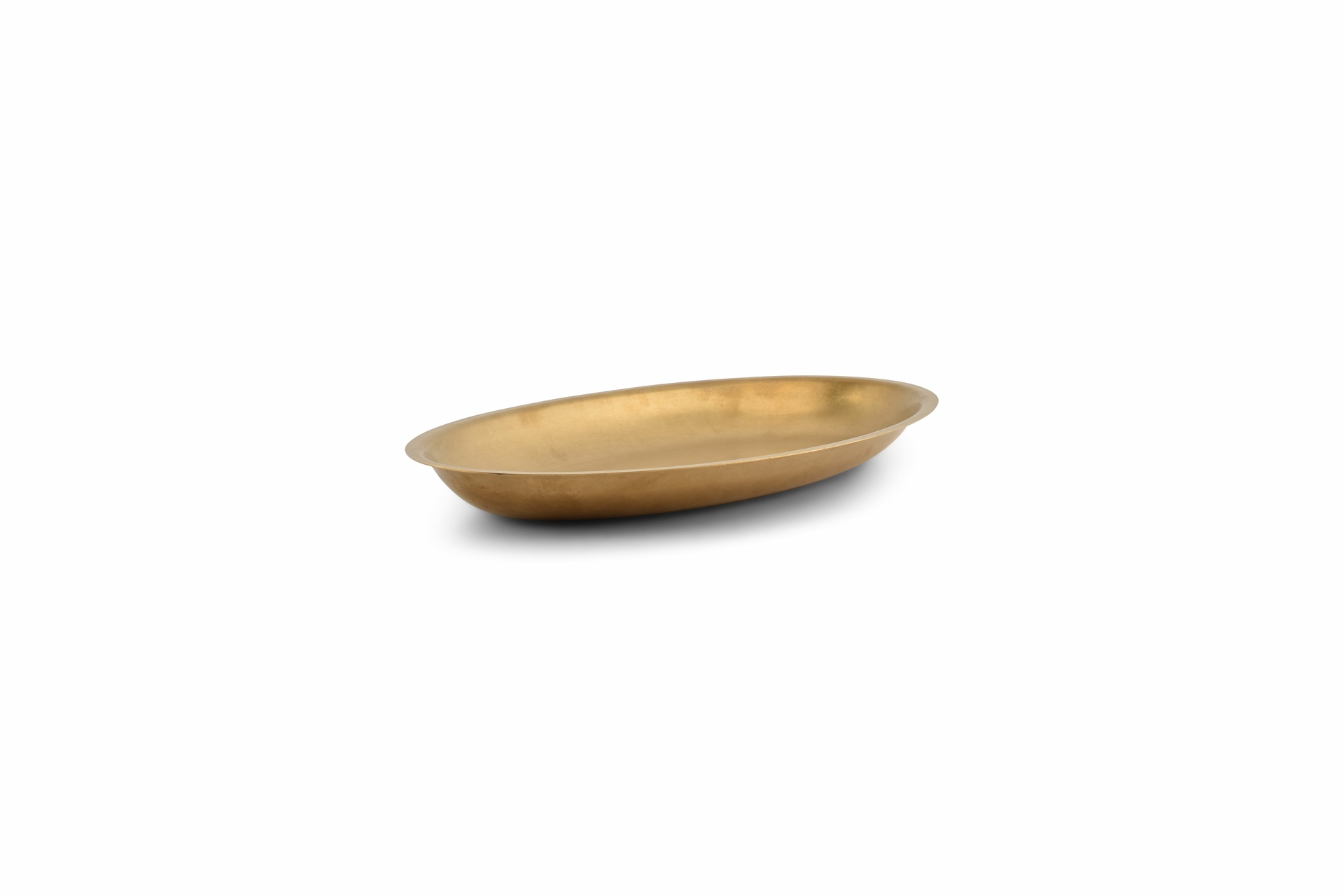 Serveerschaal antique 30 cm goud Serve