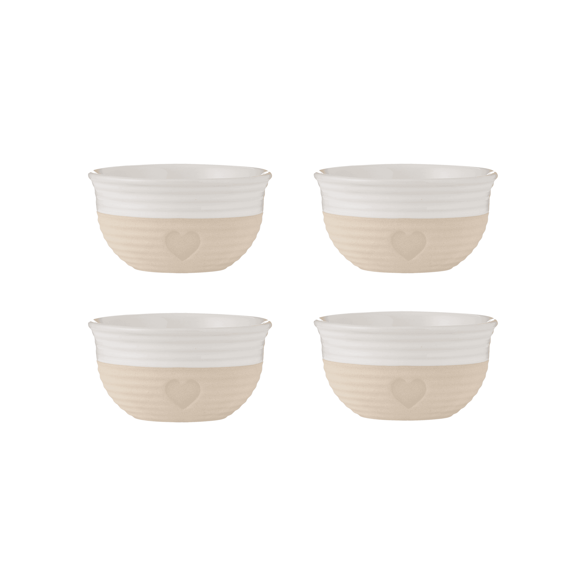 Set van 4 kommen 9,5 cm Rustic Charm