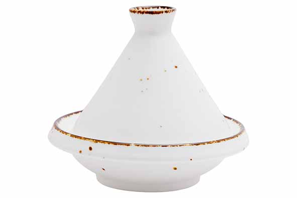 Mini tajine Brisbane 13 cm wit