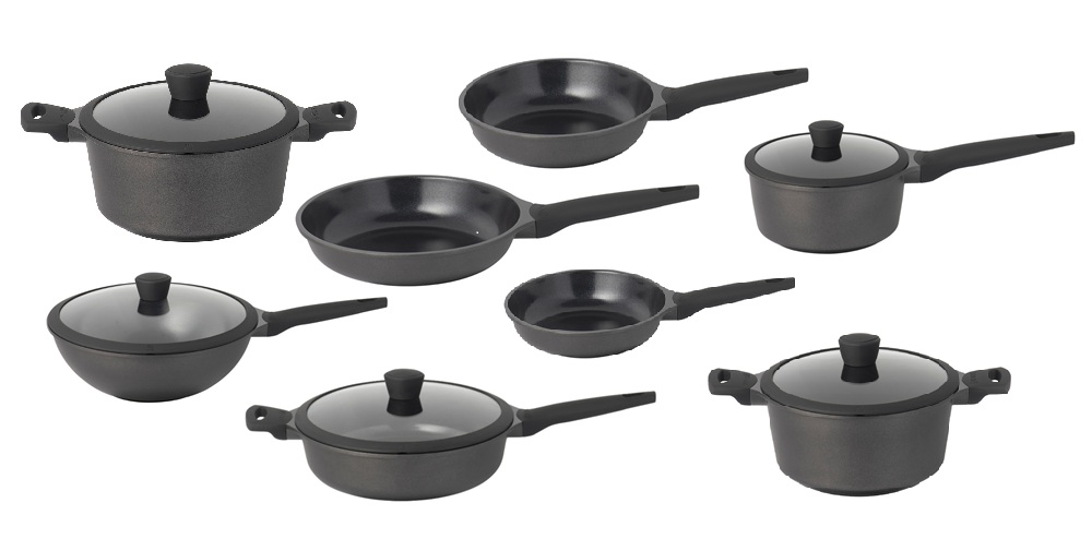 Pannenset Ceramic Deluxe Sola 13-delig