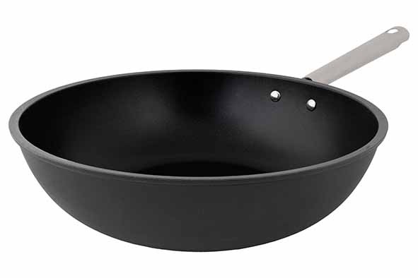 Wok 28 cm Ecodura Zwart 