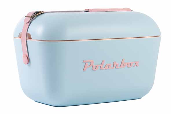 Koelbox Retro Sky Blue 12 Liter