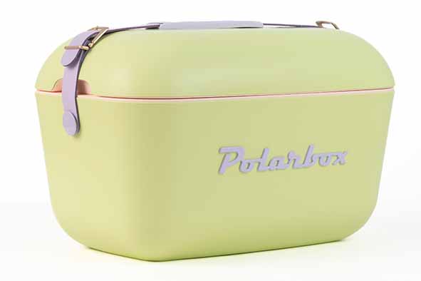 Koelbox Retro Lime Lila 20 Liter