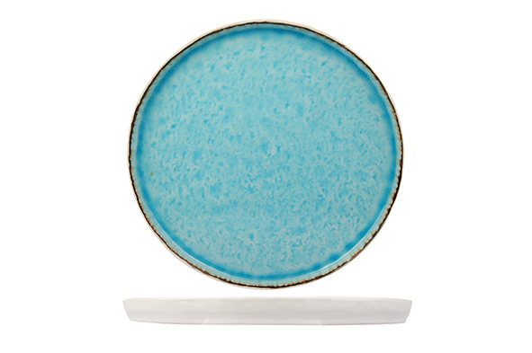 Bord rond Laguna Azzuro 27 cm