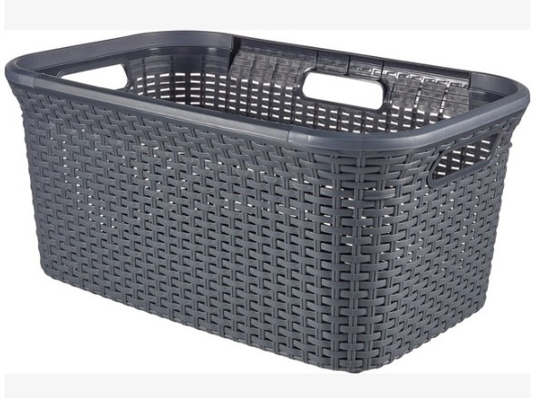 Wasmand Grijs 45 Liter Curver
