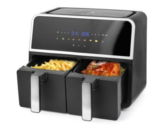 Airfryer Dual Zone Smart Emerio 2 x 4,5 liter 