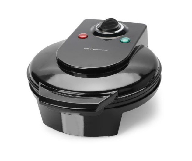 Wafelijzer Hartvorm  Zwart Emerio