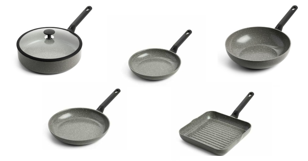 Pannenset BK Granite 6-delig