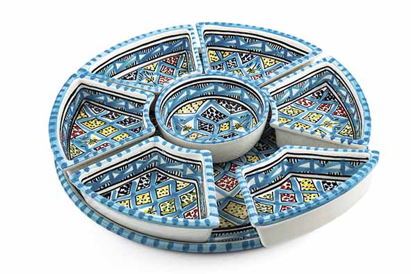 Aperoset 8-delig Turquoise Blue