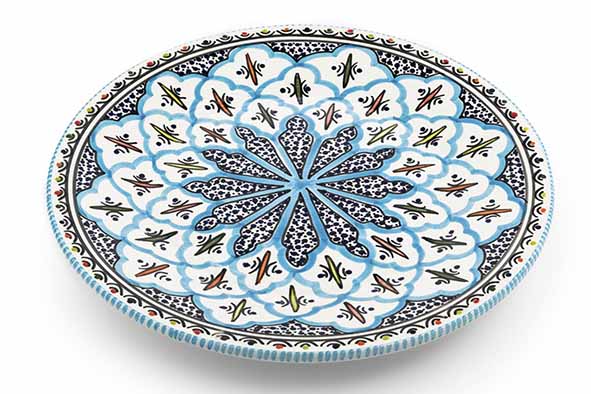 Dinerbord 27,5 cm Turquoise Blue Fine