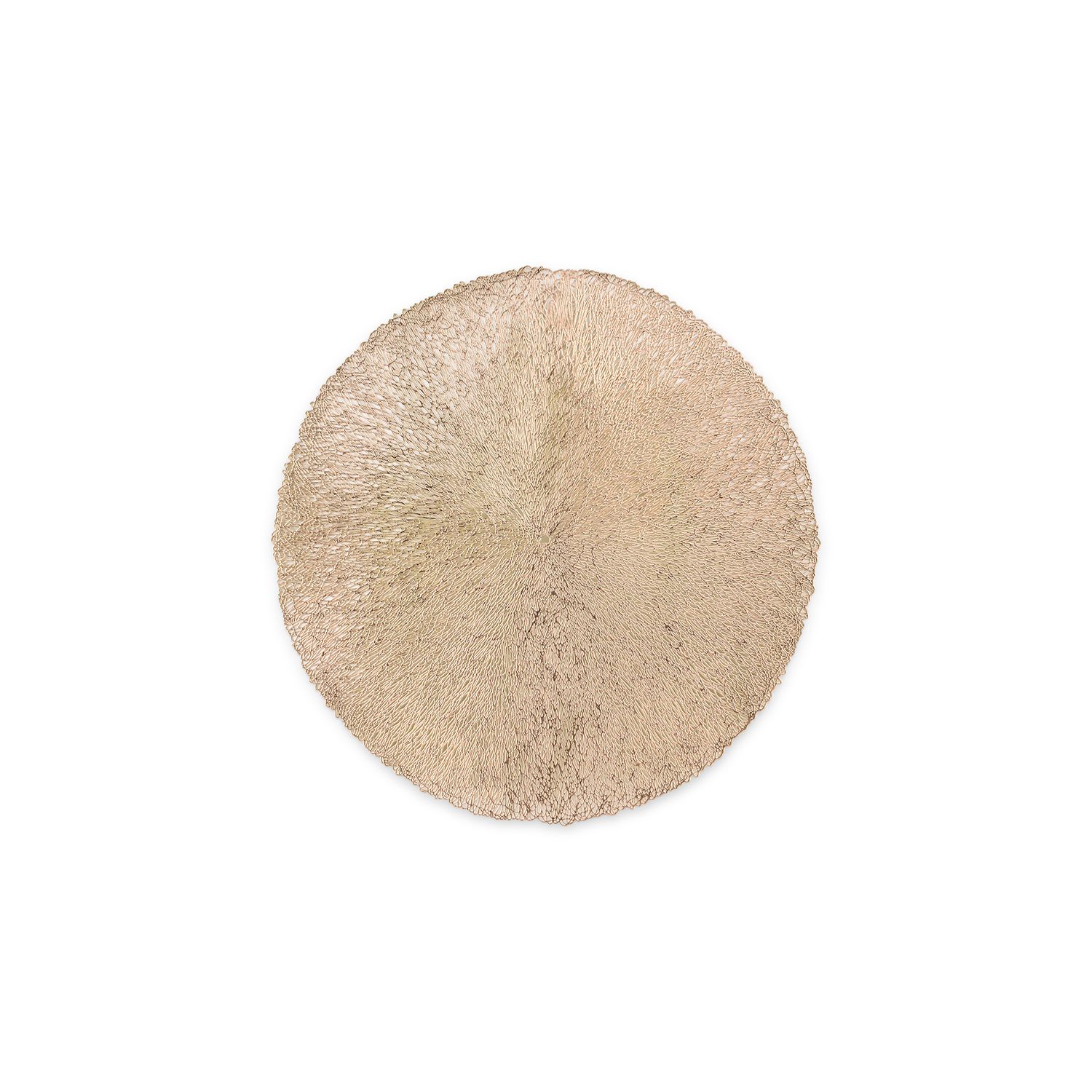 Placemat 38 cm goud rond Vene 