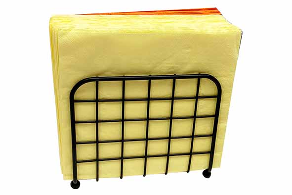 Servethouder 15 cm zwart Black Globe