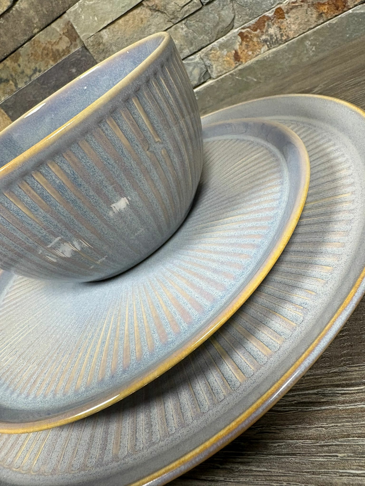 Serviesset 18-delig Luma Grey 6 personen